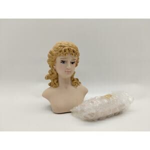 Vintage Victorian Lady Porcelain Doll Bust Arms for Doll Making - 7488A